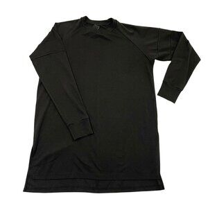 ADYN Relaxed Long Sleeve Tunic Long Shirt Black Unisex size Medium David Rose